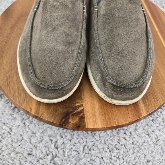 Olukai Mens 9M Nalukai Kala Slip On Gray Casual Lifestyle Daily Comfort Loafer main image 8